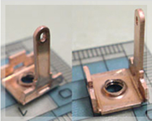 りん青銅のｔ0.6レーザー加工品
